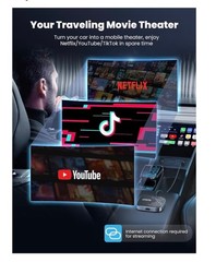 4-in-1 Wireless CarPlay Adapter for Streaming Netflix/YouTube/TikTok/TF Card, 20