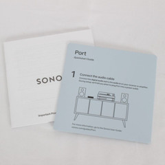 Sonos PORT1JP1BLK Port Network Audio Receiver AirPlay Wi-Fi Streaming 24-bit NEW