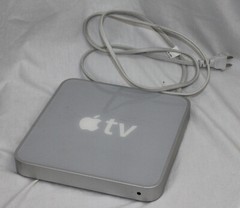 Vtg Apple TV A1218 1st Generation Audio Video Media Streamer Player Silver