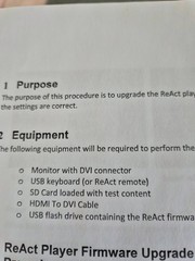 MTI REACT Media Player Kit W/Upgrade
