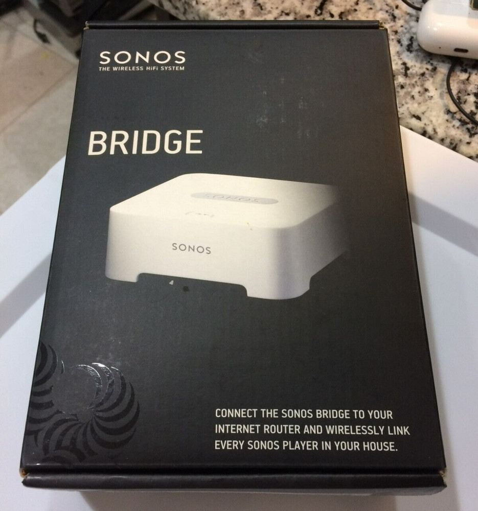 Sonos Bridge Wireless HiFi System v4.0 Digital Media System – complete! nice!