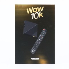 Wow 4K Ultra HD Media Streamer Android TV Box Streaming Device IPX1 2GB/16GB NEW