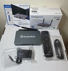 Superbox S6 Ultra 128GB Smart Media Player Android 12- 6K Ultra HDTV 1000M Eth.