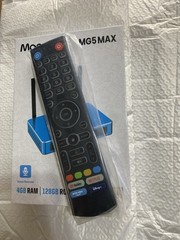 New 2026 Magabox MG5 MAX + Backlit Remote – 8k UHD, 128GB – Voice Command – DVR