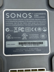 Mixed Lot of 3 Sonos. Connect/Zone/Bridge. 1st Gen. Untested