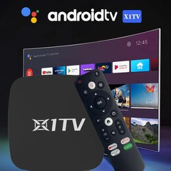 X1TV Smart Android TV Box Android 14 2GB 16GB 2.4&5G WIFI 8K Media Player TV Box