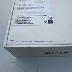 Apple TV HD 32GB A1625 MR912LL/A Open Box Never Used Complete Siri Remote