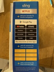 AIR TV Streaming Media Player Remote HDMI 4K SLING NETFLIX GOOGLE Record OTA