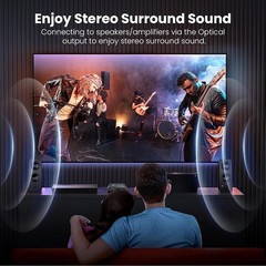 Compact 4K Digital Media Player: USB, Micro SD, HDMI Outputs & Auto Playback