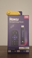 Roku Streaming Stick HD 2025 — HD Streaming Device for TV with Roku Voice Remote