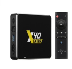 Ugoos X4Q Android 11 TV Box S905X4 4G 64G WiFi 1000M AV1 4K HDR Box Media Player