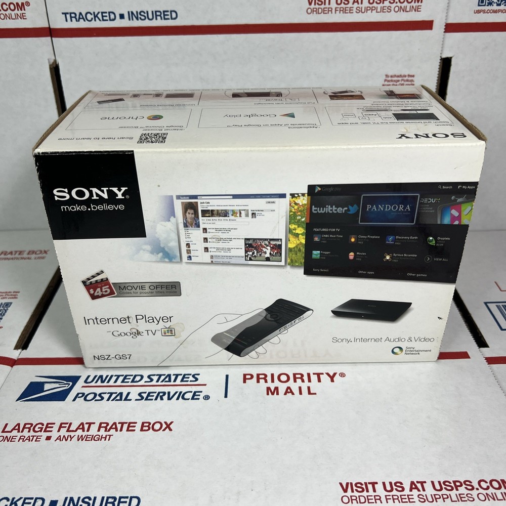 NEW Sony Internet TV Digital Media Streaming NSZ-GS7 – SAME DAY SHIP – WARRANTY