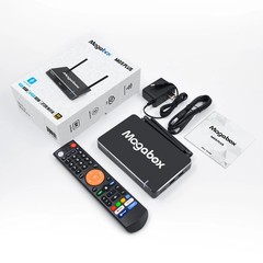 MagaBox MG5 plus 8K UHD Media Box 4GB RAM, 64GB Storage, Voice Command Remote