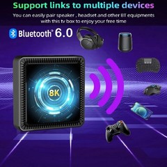 Q19 Android TV Box H618 8K Media Player 8GB RAM 256GB ROM WiFi 6 BT 6.0