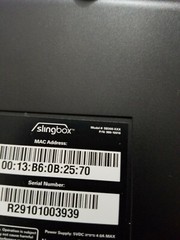 SLING SLINGBOX MEDIA STREAMER SB300-XXX – with ac adapter only