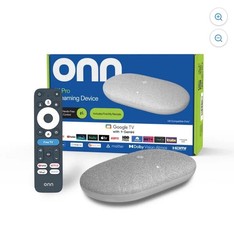 Onn 4K Pro Streaming Device Google TV 32GB Dolby Vision Atmos HDMI 2026 Gray – 1