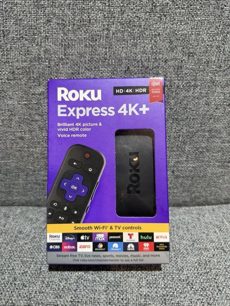 Roku Express 4K+ 3941 HDR Media Streamer [Brand New]