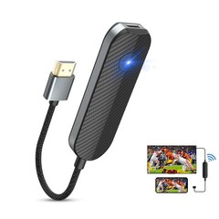 4K 1080P Wireless HDMI Display Adapter, WiFi Streaming Movies, Shows Receiver…