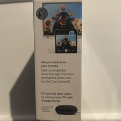 Google Chromecast NC2-6A5 HDMI Media Streaming Device 1080p with Power Cable