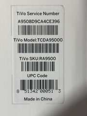 TiVo Mini Box 4K UHD STREAMING MEDIA PLAYER W/(2) Voice Remotes. No HDMI CABLE