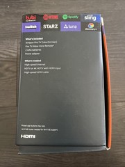 Amazon Fire TV Cube 3rd Gen Model GA5Z9L HDMI Wi-Fi 6E 4K Ultra HDR (Unit Only)