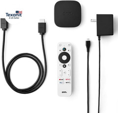 Android TV 4K UHD Streaming Device with Voice Remote Control Google Assistant &