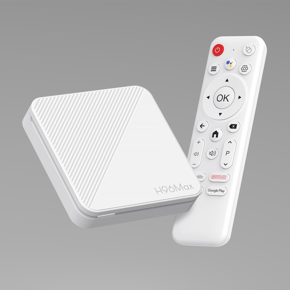 H96 MAX H313 Smart TV Box Android 14 ATV TV Box 4K@60fps 100M/LAN Wifi6 BT5.0