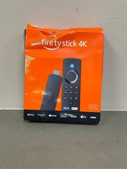 Fire TV Stick 4K (2nd Gen) Streaming Device with Wi-Fi 6 Support, Dolby Vision/A