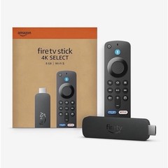 Amazon Fire TV Stick 4K Select 8GB Media Streamer Black Wi-Fi HDMI 2160p