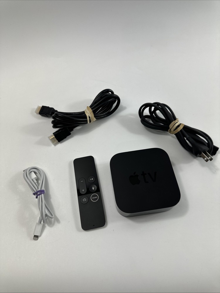 Apple TV 32GB (4K 1st Gen) (MQD22LL/A) Media Streamer A1842 w/ Remote