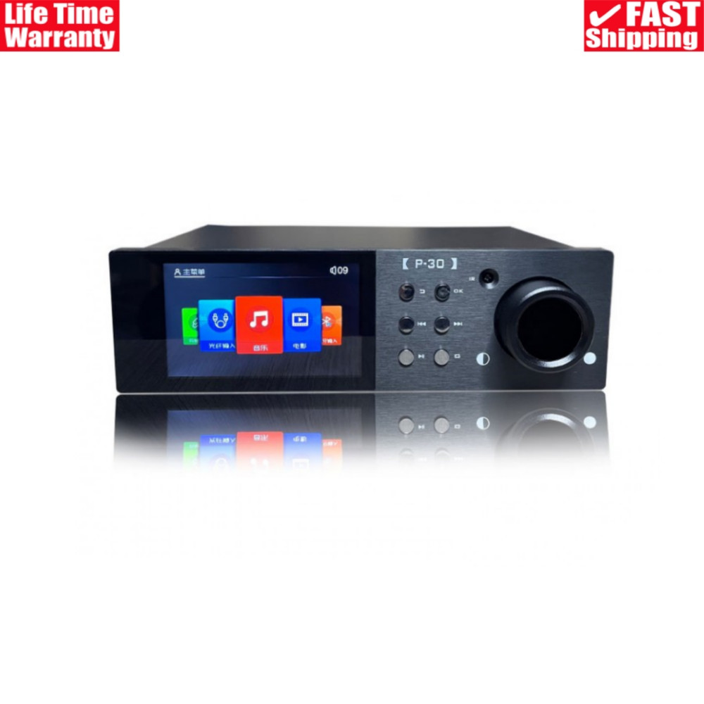 P30 Lossless Master Tape Player Dual ES9038Q2M USB BT5.1 Digital Audio Player