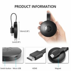 Generation 1080HD HDMI Media Video Digital Streamer Wireless G2 Mirror Screen