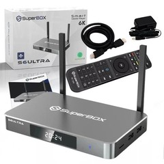 20 Units Of SUPERBOX S6 Ultra Streaming Player – Full Case – Make us an offfer!