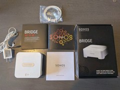 Sonos Bridge White Sonos Wireless Network SW v4.0 EUC In Original Box Powered On