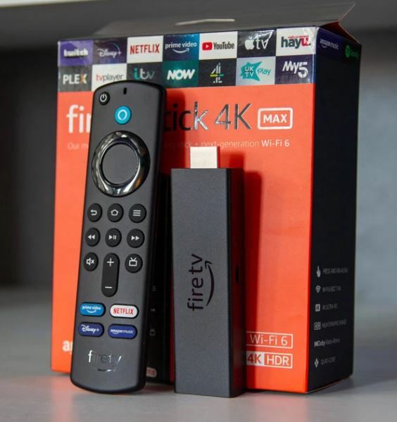 AMAZON FIRE TV Stick 4K MAX, Wi-Fi 6, Alexa Voice Remote (All New 2023 MAX)