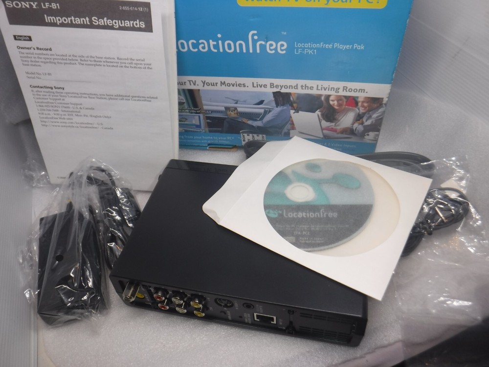 Sony LF-PK1 LOCATIONFREE PLAYER PAL FOR PC & PSP STREAMING L@@K
