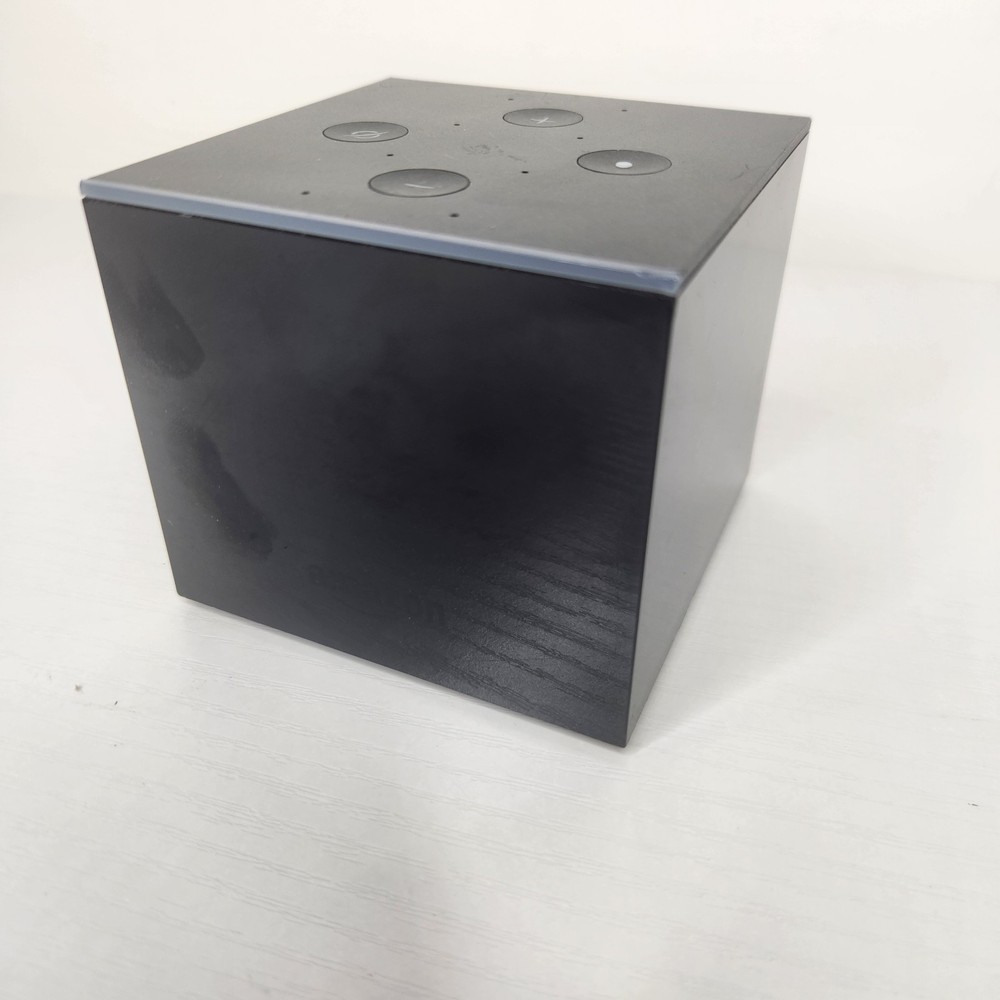 Amazon Fire TV Cube 1st Gen 4K UHD Alexa Streaming Media Player w/ Remote