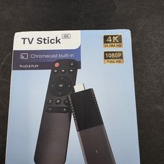 Smart TV Stick 4K UHD Chromecast Built in Android TV Google Assistant Remote