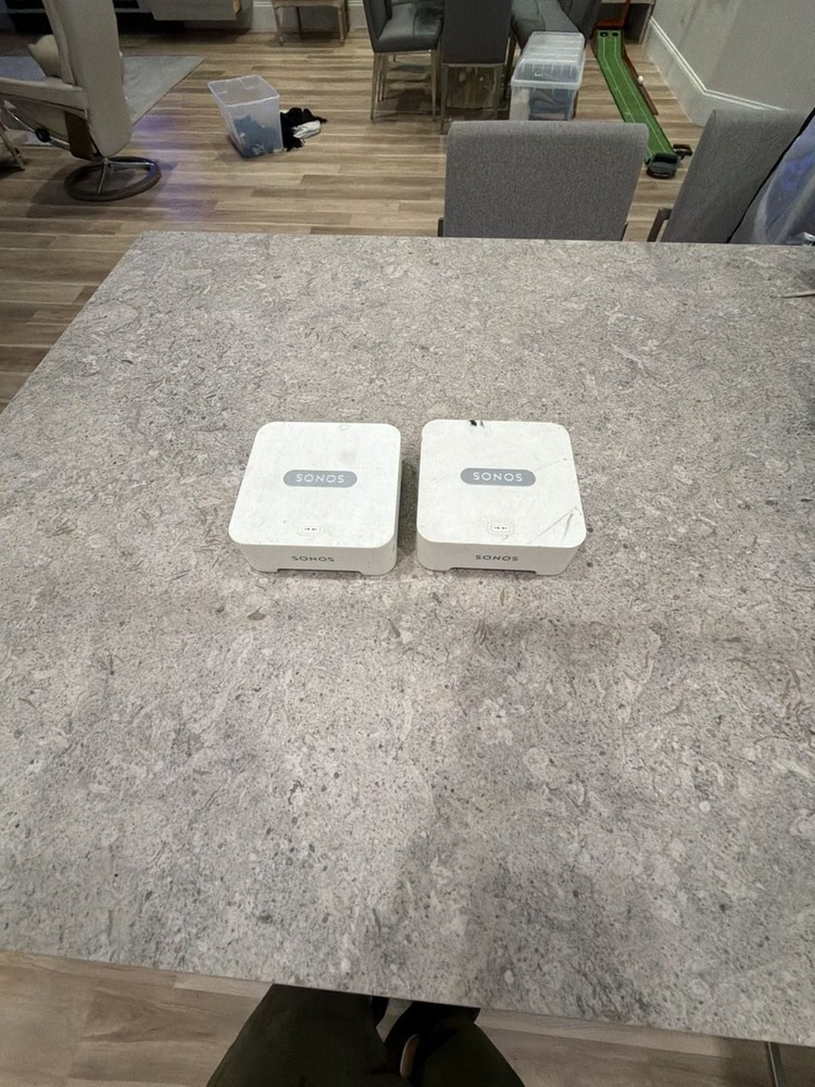Pair of Sonos BRIDGE BR100 Wireless HiFi System Units