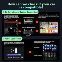 3-In-1 Magic Video Box for Streaming Netflix/Youtube/Tiktok, Wireless Carplay Ad