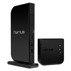 Nyrius Wireless HDMI 2 Input Transmitter & Receiver Streaming HD 1080p 3D Video