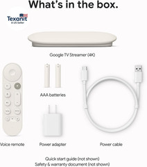 TV Streamer 4K – Fast Streaming Entertainment on Your TV with Voice Search Remot