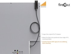 fireCable HDMI Extender (WiFi Signal Booster) for Streaming Media Players