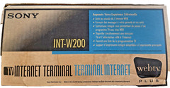 Sony 1998 Vintage Webtv Plus INT-W200 Internet Terminal New in Box