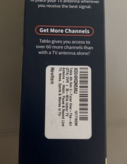 Tablo TV 4th Gen 2 Tuner DVR & Indoor TV Antenna SEALED Read Description