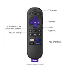 Roku Streaming Stick 4K Device 4K HDR Dolby Vision Voice Remote – 3820RW