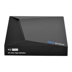 We2USat K3 PRO 6K Android TV Box Second Used SUPER BOX S6 MAX