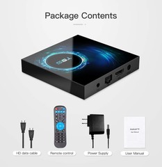 Quad-core Android TV Box – 4GB RAM 32GB ROM – Dual WiFi 6K UHD – Bluetooth 5.0