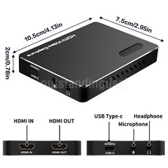 NK-A20 USB3.2 HDMI-compatible Acquisition Card for Live Streaming/Recording ot25