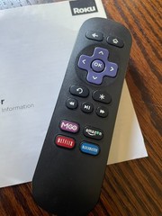 Roku 2 XS Media Streamer 3100X, remote, and power supply READ DESCRIPTION